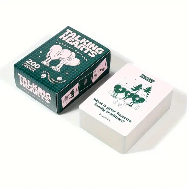 Talking Heart: 200-Card Couple Conversation Game