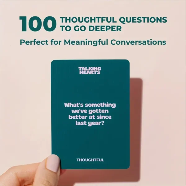 Talking Heart: 200-Card Couple Conversation Game - Image 5