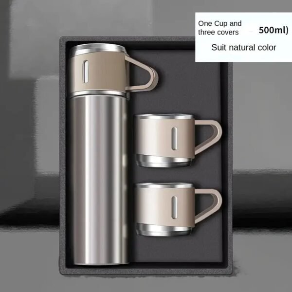 Stylish Stainless Steel Thermal Flask - 500ml - Image 7