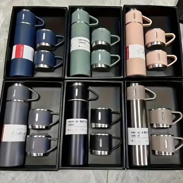 Stylish Stainless Steel Thermal Flask - 500ml - Image 8